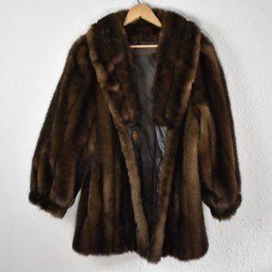 Hillmoor Tissavel Faux Mink Coat